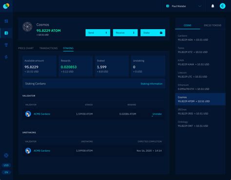 Crypto Staking Explorer .
